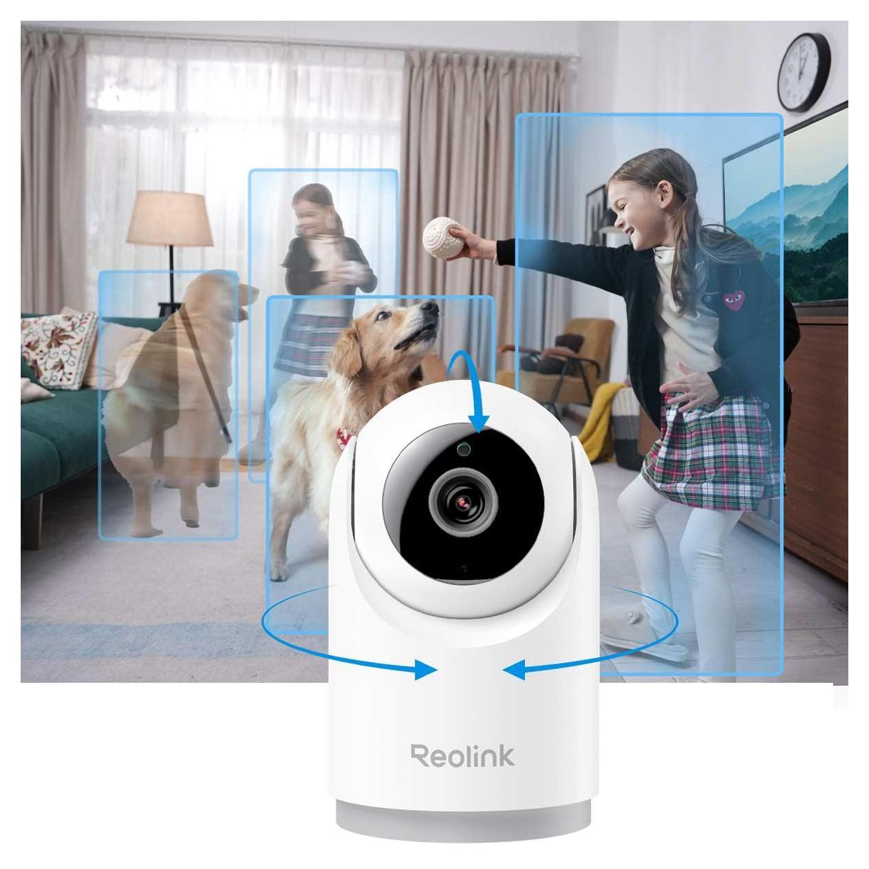 Reolink WIFI Indoor PTZ Camera 3MP E321 White