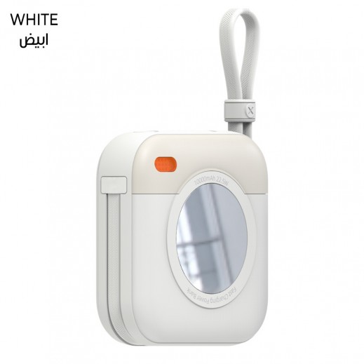 G-Tab FLEX10 - 10000mAh 22.5W Fast Charging Power Bank with Built-in Cables